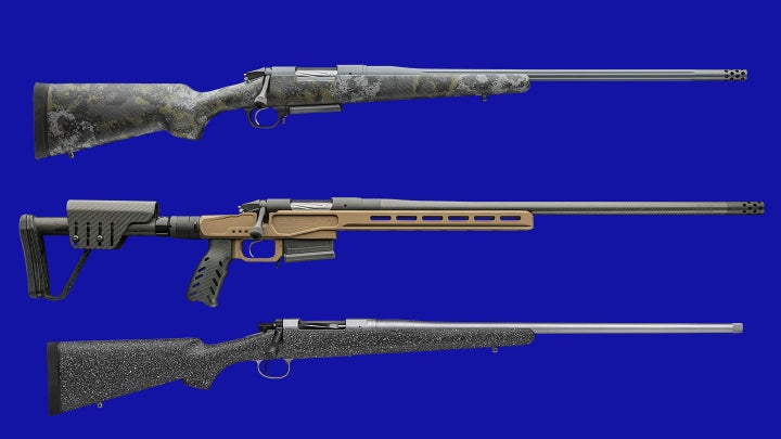 photo of new hunting rifles