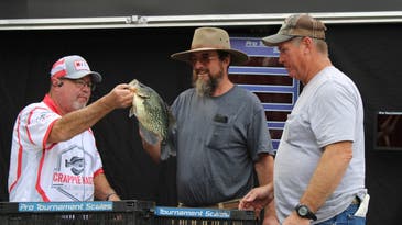 Local Anglers Dominate Crappie Fishing Tournament…with Cane Poles