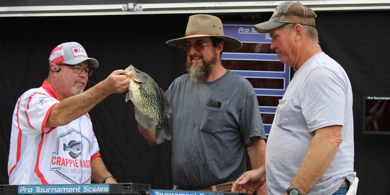 Local Anglers Dominate Crappie Fishing Tournament…with Cane Poles