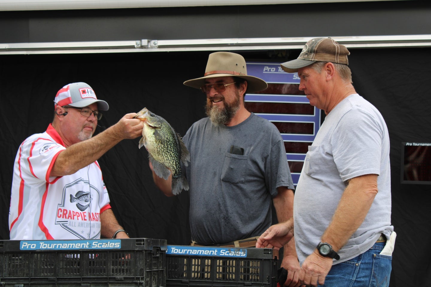 Two fishing buddies blew away the competition at a  Florida crappie tourney.