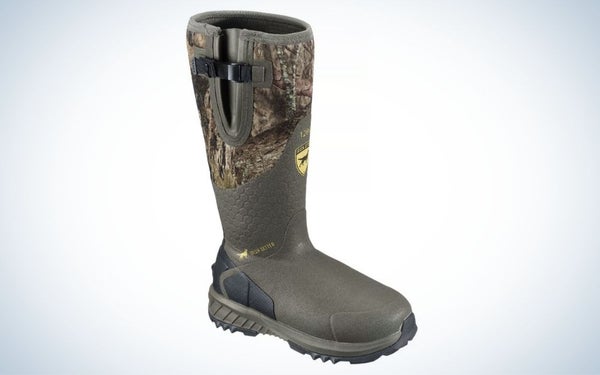 Irish Setter MudTrek is the best rubber hunting boot.