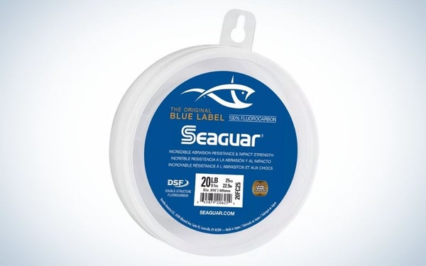 Seaguar Blue is the best fluorocarbon leader material.