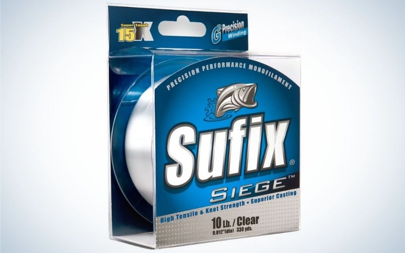 Sufix Seige is the best monofilament fishing line.