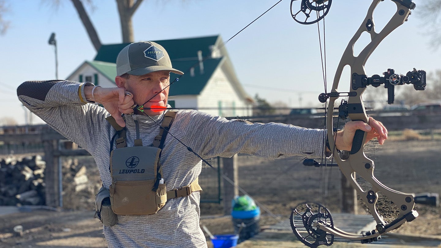 photo of archer shooting a bow