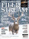 Deer in snow photograph on cover of Field & Stream magazine dated December 2007âJanuary 2008.