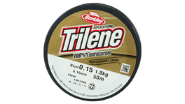 Berkley Trilene 100% Fluorocarbon Fishing Line on white background