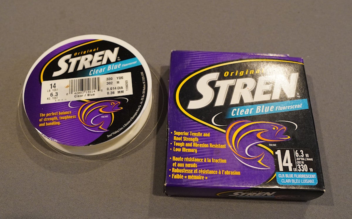 Stren Original Monofilament Fishing Line - Clear/Blue Fluorescent - 4 lb. Test