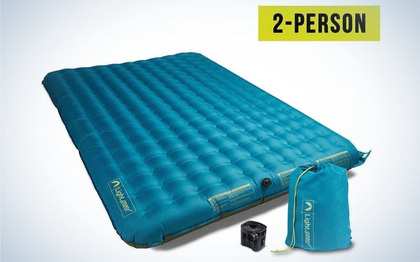 Lightspeed Outdoors 2-Person PVC-Free Air Bed is the best air mattress for couples.
