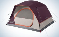 Coleman Skydome Tent is the budget tent.