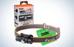 Fenix HM23 is the best headlamp for fishing.