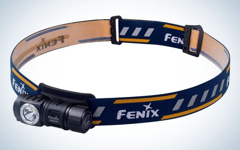 Fenix HM50R Rechargeable is the brightest headlamp for fishing.