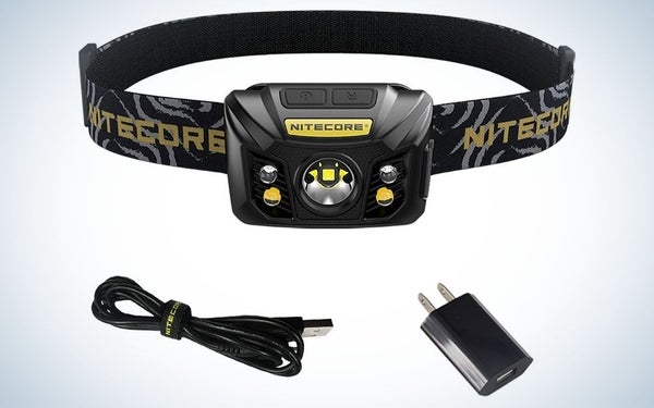Nitecore NU32 is the best rechargeable headlamp for fishing.