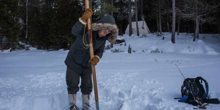 Survival Skills: How to Make a Bushcraft Ice Chisel