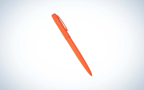 Rite in the Rain weatherproof orange pen