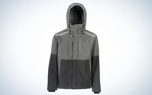 Grundens Gambler Jacket is the best rain gear for ocean fishing.