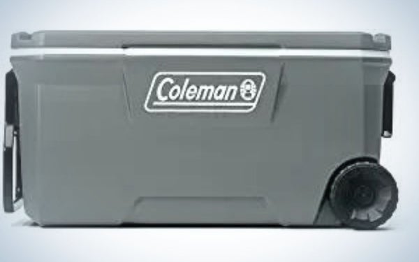 Coleman 316 Series 100-Quart Marine Wheeled Cooler
