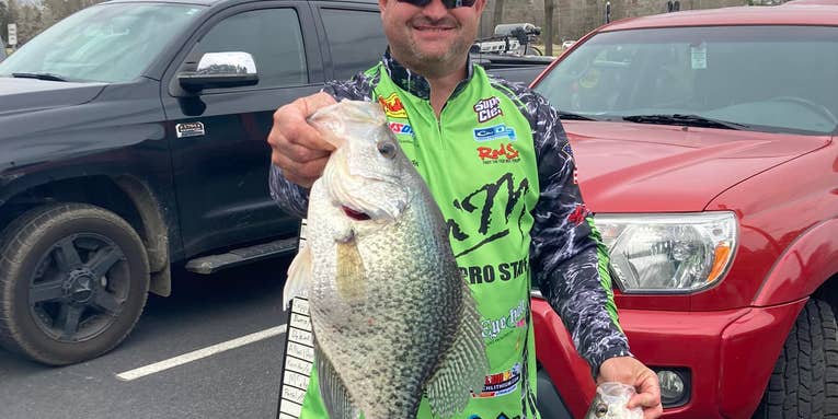 North Carolina Angler Catches 4.14 Pound Tournament-Winning Crappie