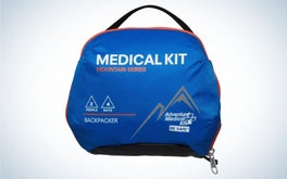 Adventure Medical Kit Mountain Series Backpacking is the best first aid kit for backpacking.