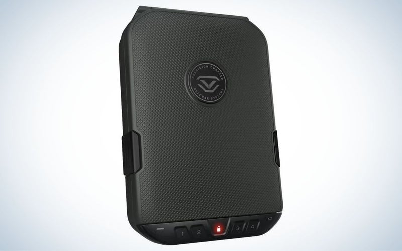 Vaultek LifePod 2.0 is the best portable biometric gun safe.
