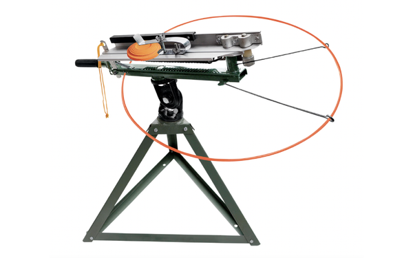 Do-All Outdoors Clayhawk Full Cock Trap Clay Target Thrower on white background