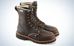 Thorogood 1957 Series Flyway are the best leather upland hunting boots.