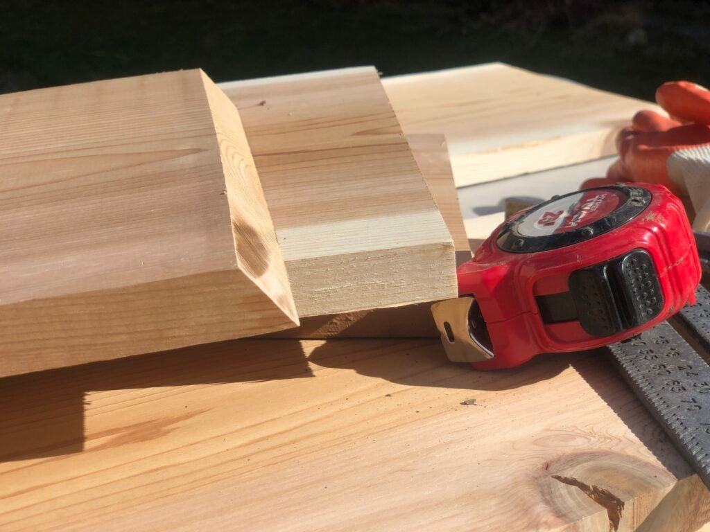 photo of cedar boards