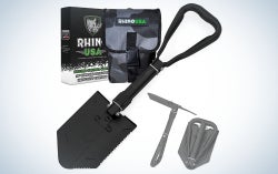 Rhino USA Folding Shovel is the best folding shovel.