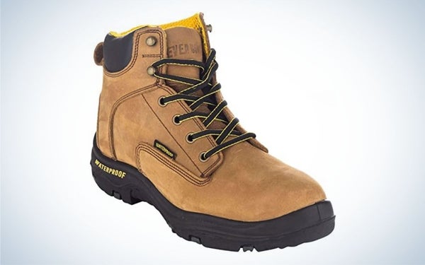 Ever Boots Waterproof Work Boots for Men are the best value boots for landscaping.