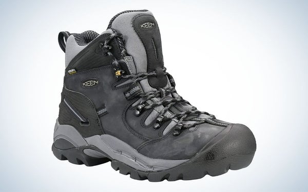 KEEN Utility Men's Pittsburgh 6" Steel Toe are the best steel toe boots for landscaping.