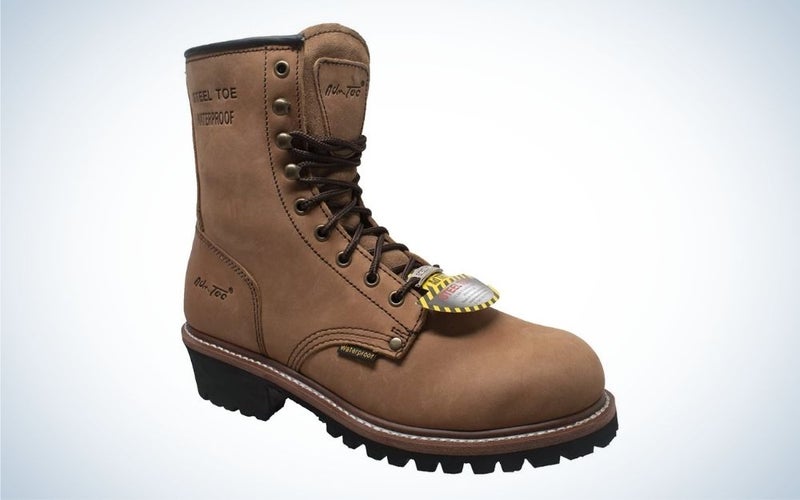 Adtec Men's Rugged Goodyear Welt Construction Utility Boot Logger is the best for the money.
