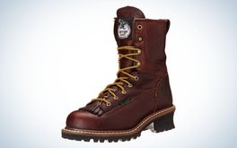 Georgia Boot Men's 8 Safety Toe Logger Boot is the best overall.