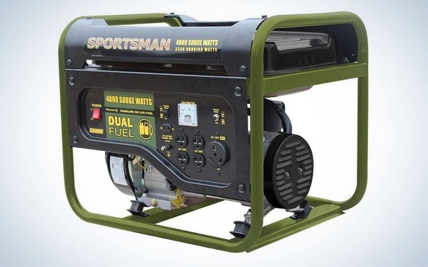 Sportsman GEN400DF is the best portable generator for the money.