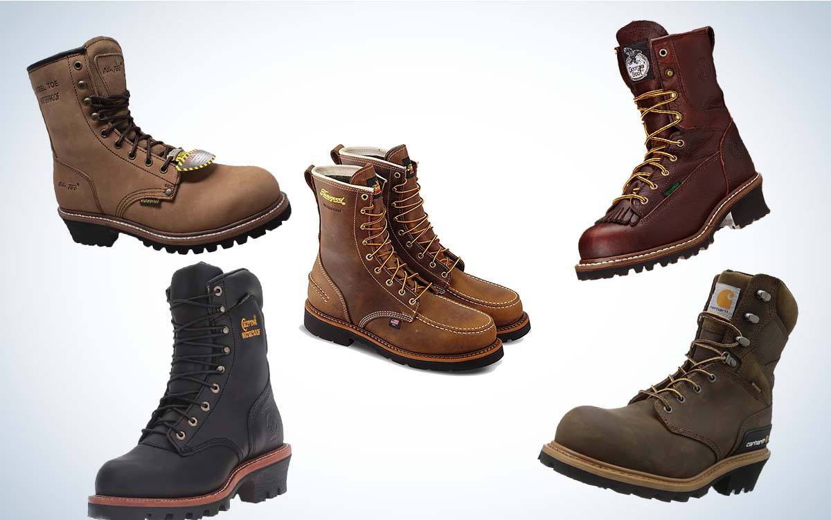 Best Logger Boots collage