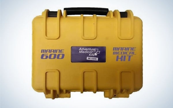 Adventure Medical Kits Waterproof Marine 600 Medical First Aid Kit is the best first aid kit.