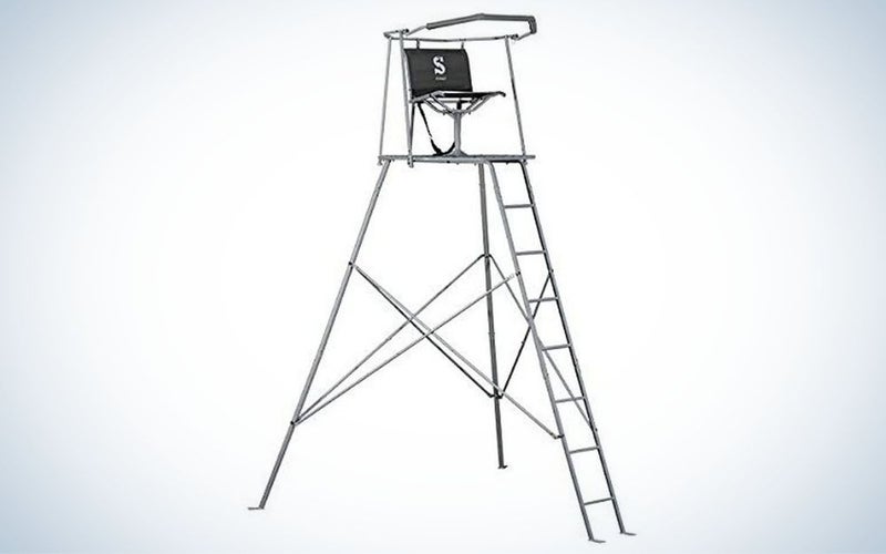 Summit Watchtower 10ft Tripod is the best for rifle hunters.