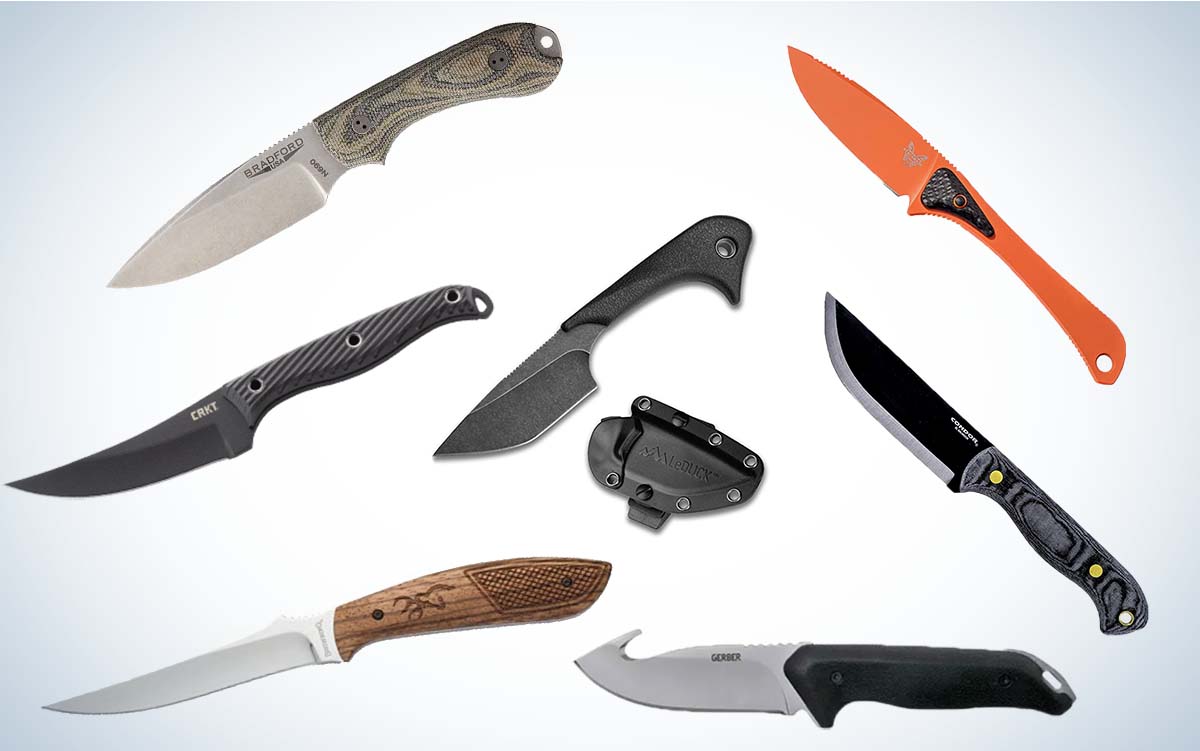 Best Fixed-Blade Knives collage