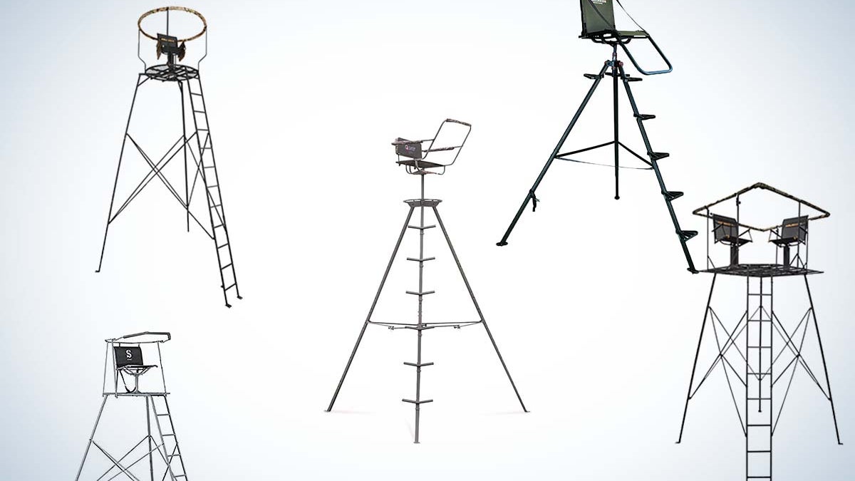 Best Tripod Deer Stand, collage