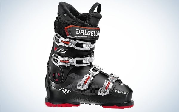Dalbello DS MX 75 Ski Boots are the best for beginners.