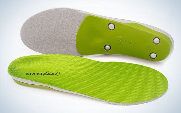 Superfeet Green Professional-Grade Shoe Inserts are the best overall insoles for work boots.