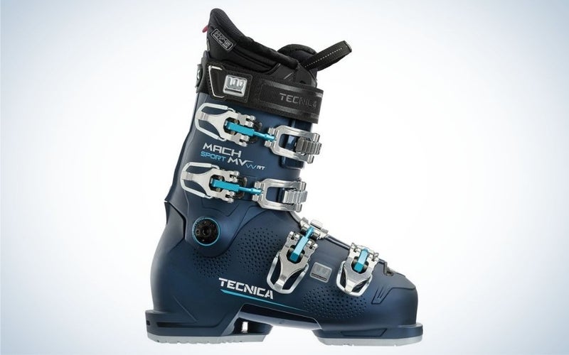 Tecnica Mach Sport MV 95 W Ski Boots are the best for women.