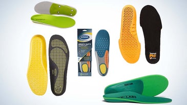 Best insoles for work boots, collage