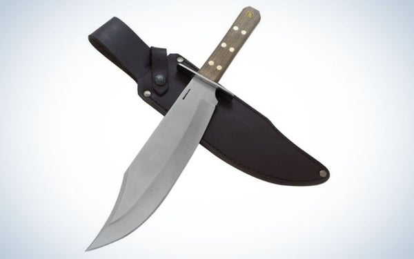 Condor Undertaker Bowie Knife is the biggest and badest.