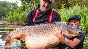 Watch: 11-Year-Old Boy Catches Giant 96-Pound Carp in France—One of Europe's Biggest Confirmed Carp Catches on Record