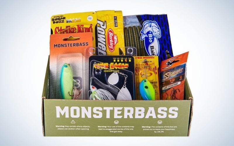 The Monsterbass Regional Pro Series is the best Bas fishing subscription box.