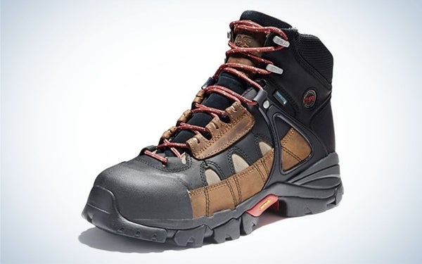 Timberland PRO Hyperion Work Boot are the best work boots for sore feet.