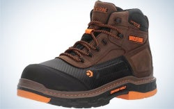 Wolverine Overpass 6” Work Boot are the best work boots for sore feet.