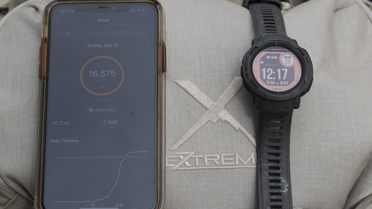 The Garmin Instinct 2 Solar adventure smartwatch