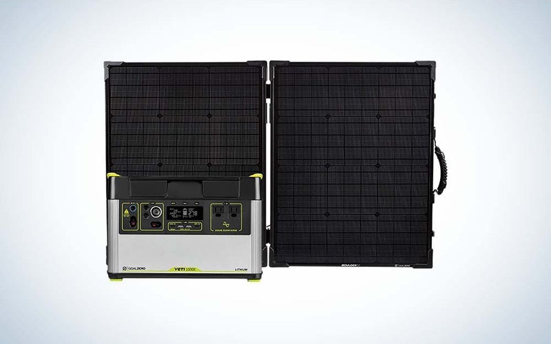 Goal Zero Yeti 1500X solar generator