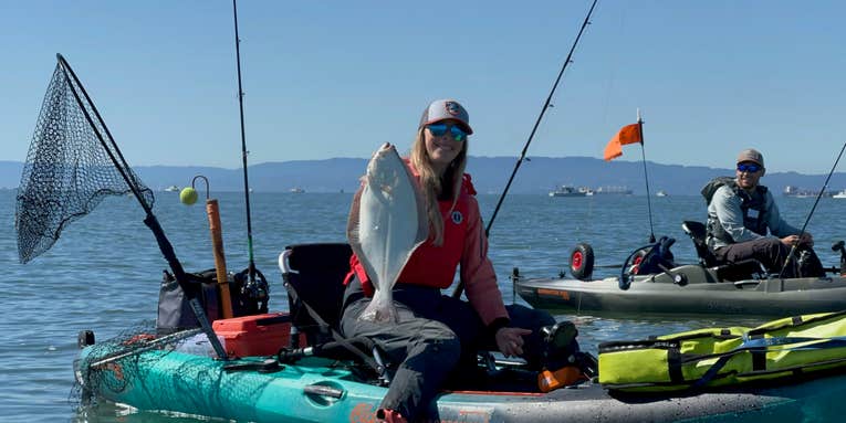 How to Kayak Fish for California Halibut