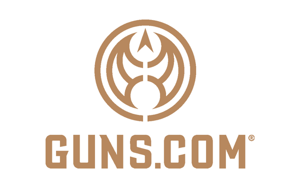 Guns.com logo on white background